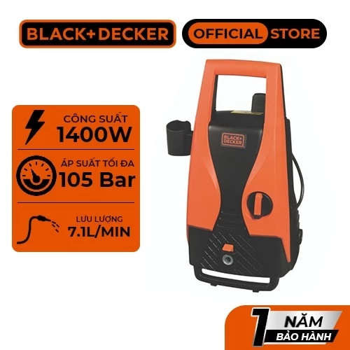 Máy phun xịt áp lực Black & Decker PW1450TD-B1